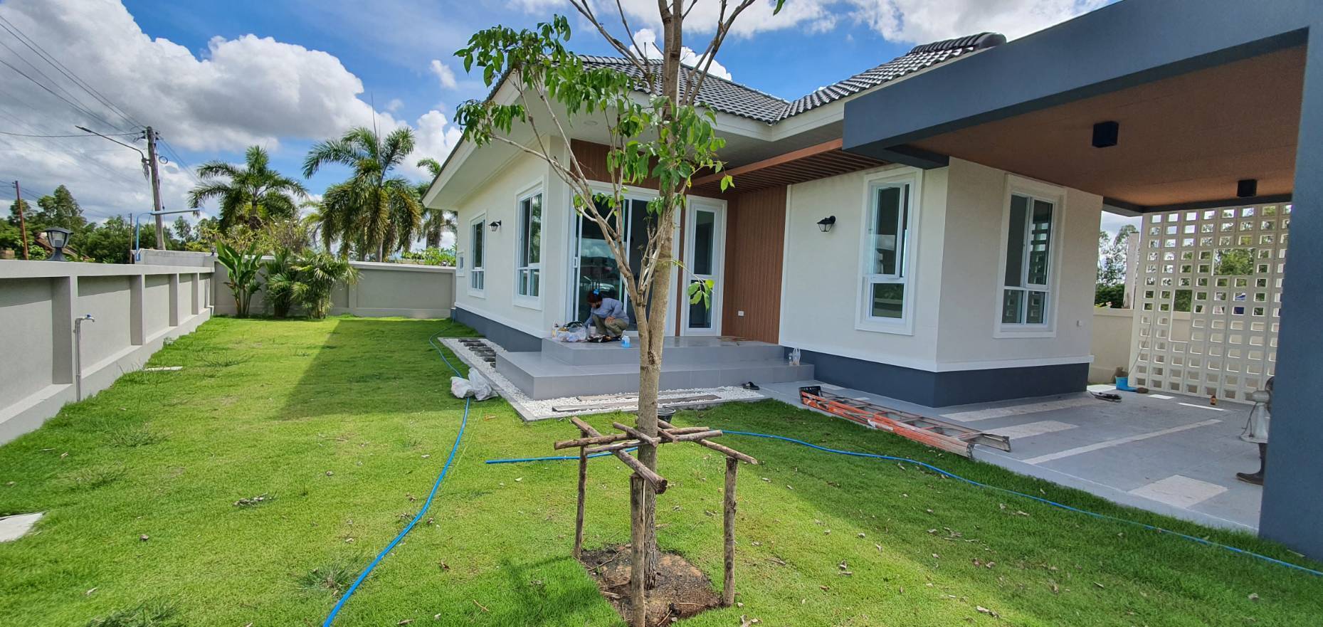 Modern home for sale in Buriram, Thailand – perfect for families, investors, and sports enthusiasts, located near Chang Arena and Chang International Circuit.