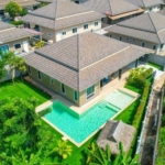 Elegant 5-bedroom pool villa with landscaped garden and private jacuzzi, presented by Koh Chang Properties